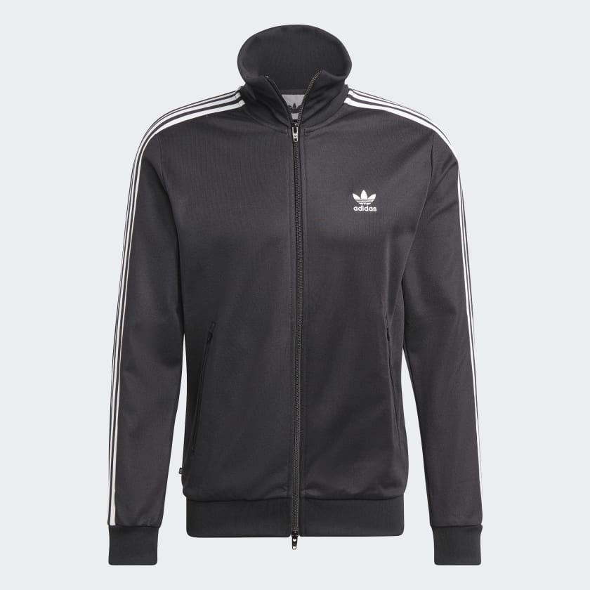 高評価レビュー Beckenbauer Classics Adicolor adidas Track Black - Jacket トップス