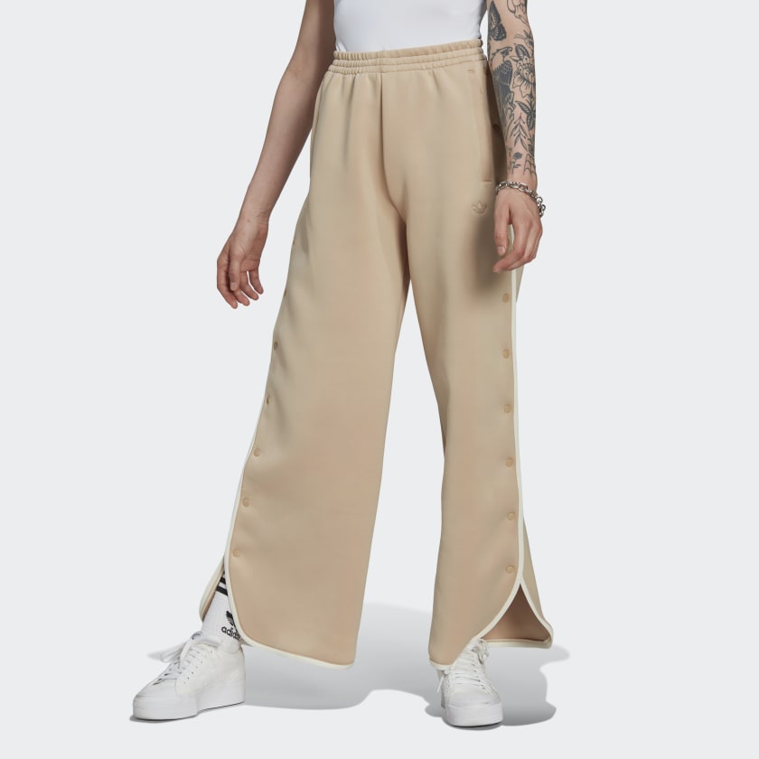 adidas Spacer Pants with Binding Details - Beige | adidas Canada