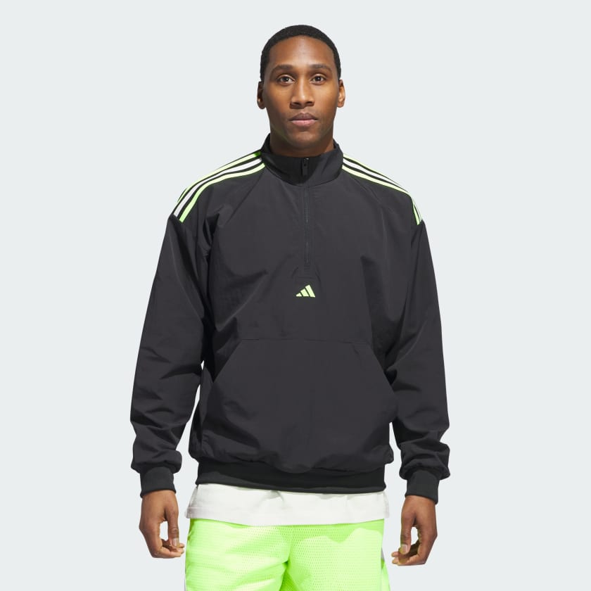 adidas Basketball Select 1 4 Zip Jacket Black adidas Thailand