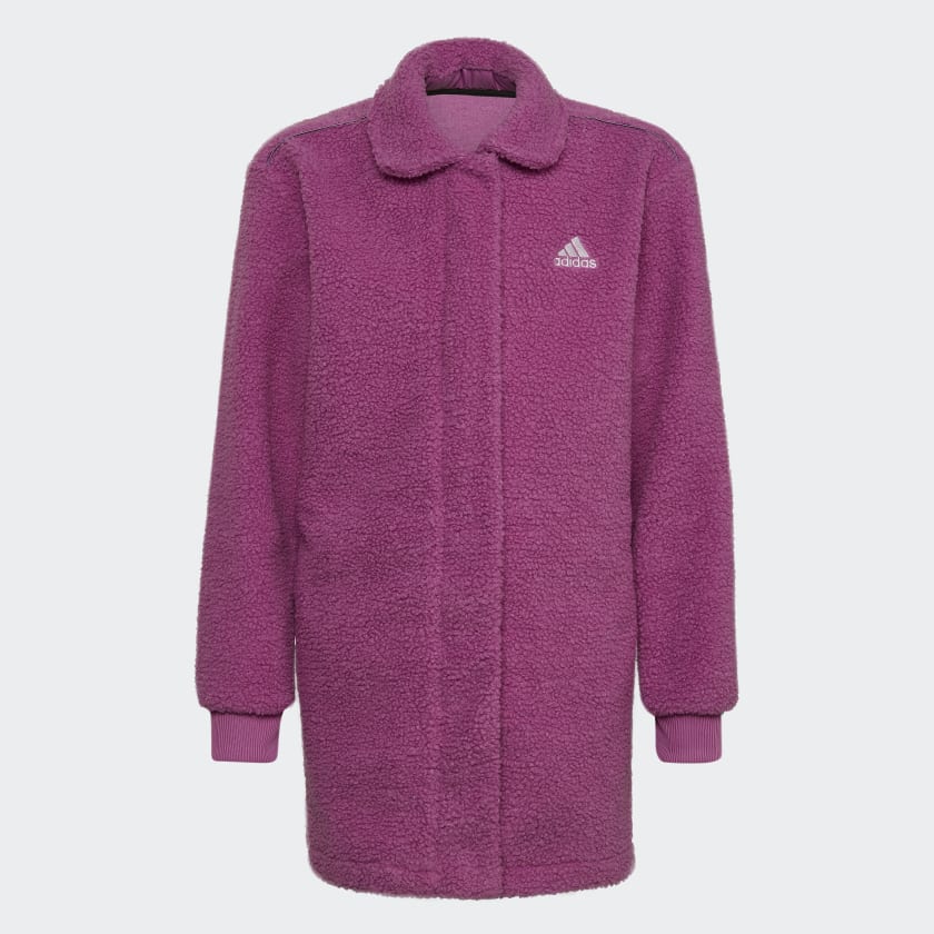 Purple teddy jacket cheap