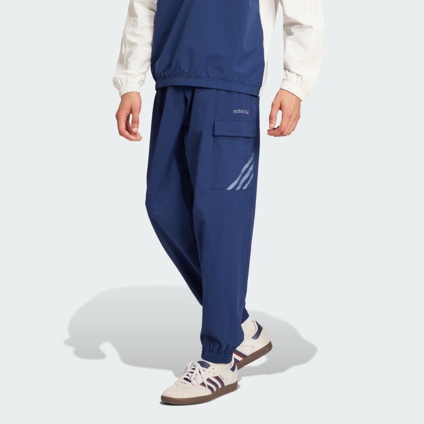 adidas Cuffed Cargo Pants Blue adidas Thailand