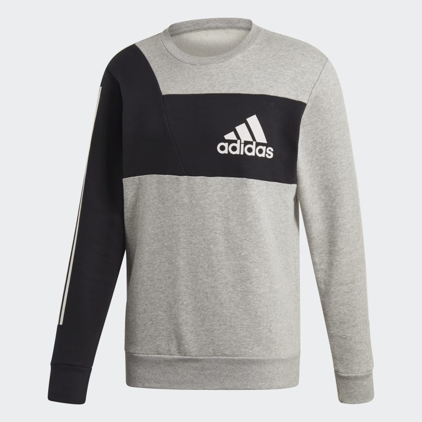 Adidas sport id crew sweatshirt clearance