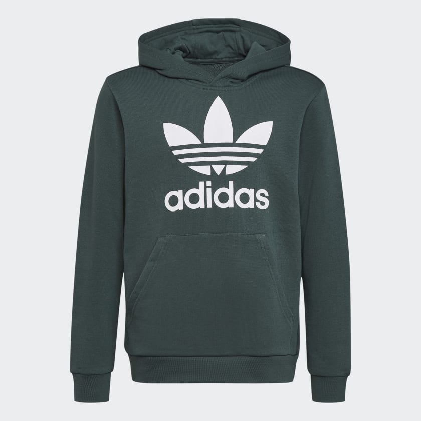 Blusa capuz outlet trefoil adidas