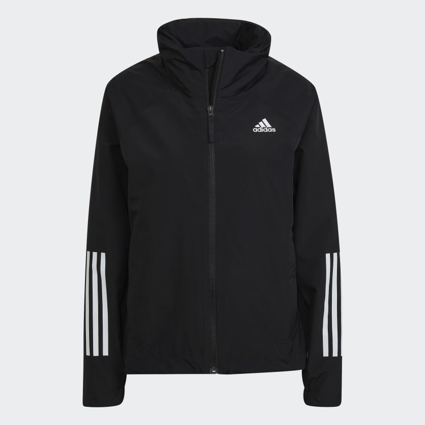 adidas BSC 3 Streifen RAIN.RDY Regenjacke Schwarz adidas Deutschland