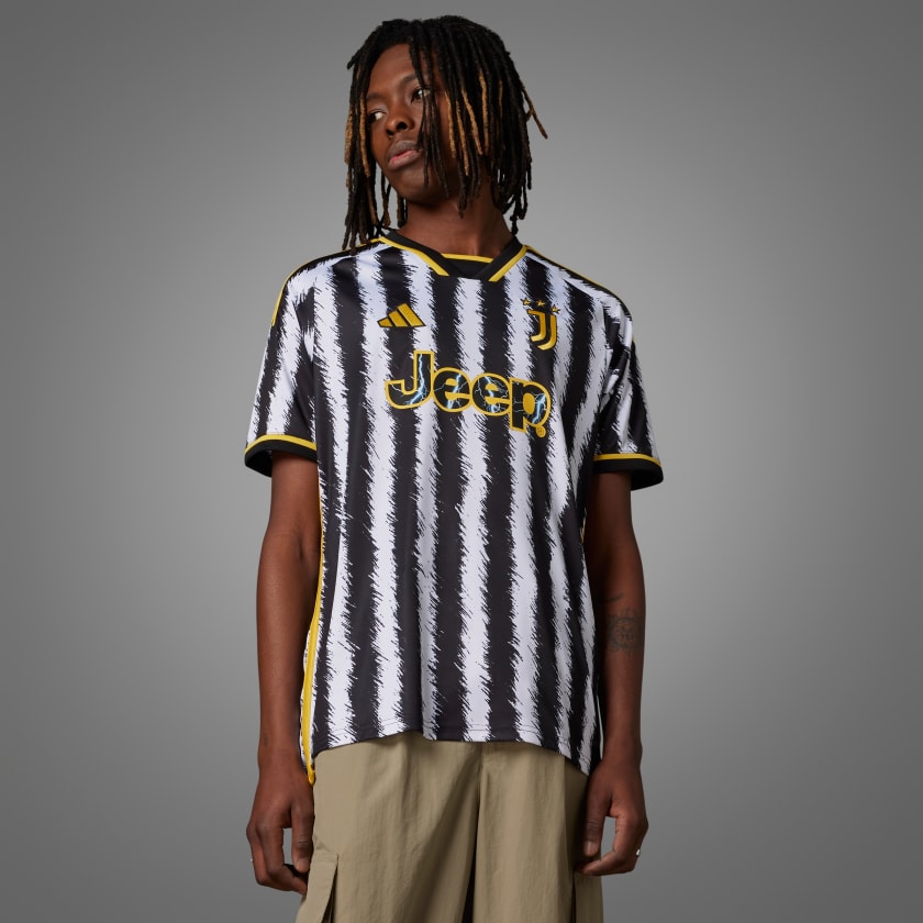 adidas Camiseta Futbol Unisex Niño Local Juventus 23/24 Aeroready negro