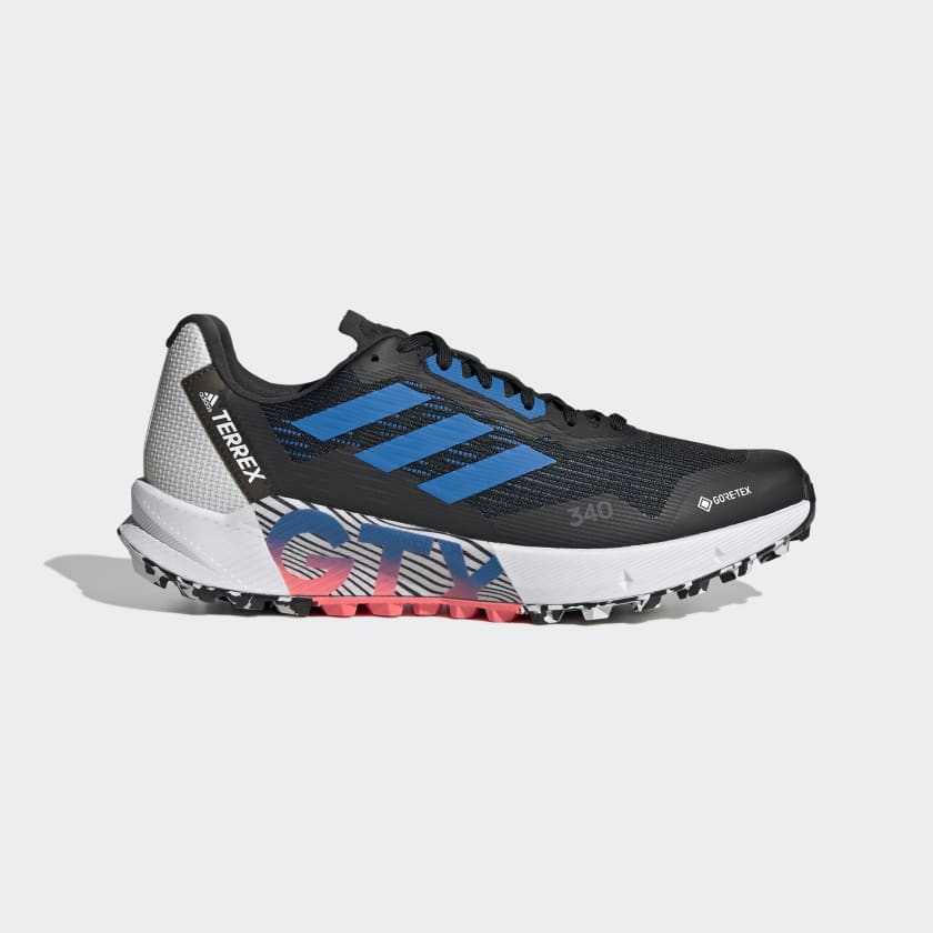 adidas Terrex Agravic Flow GORE-TEX Trail Running Shoes - Black | adidas UK