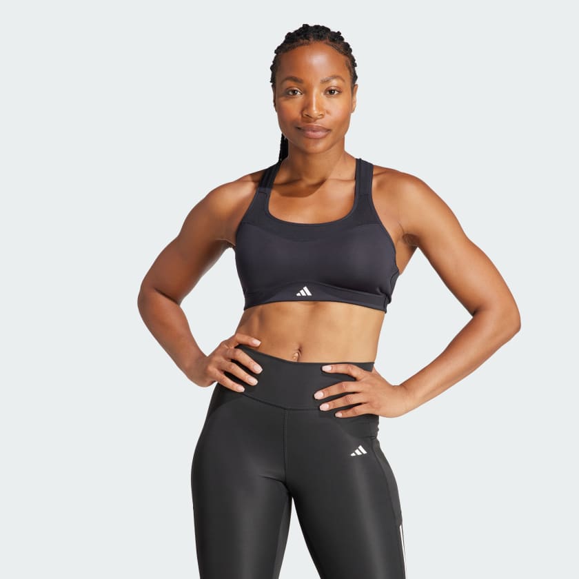 [HM6237] Adidas TLRD Move Training High Support Bra Size L A-C