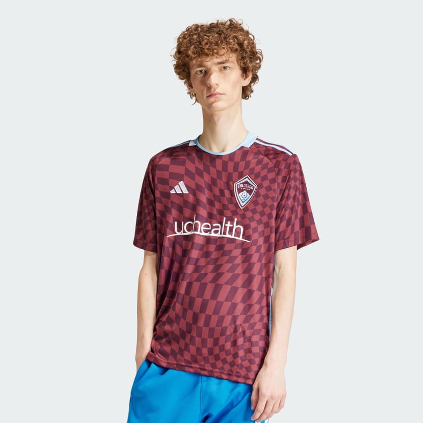 adidas Colorado Rapids 24 25 Home Jersey Burgundy Men s Soccer adidas US