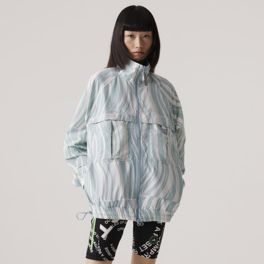 adidas by Stella TrueCasuals Printed Tracktop - White | Women's Lifestyle | adidas US