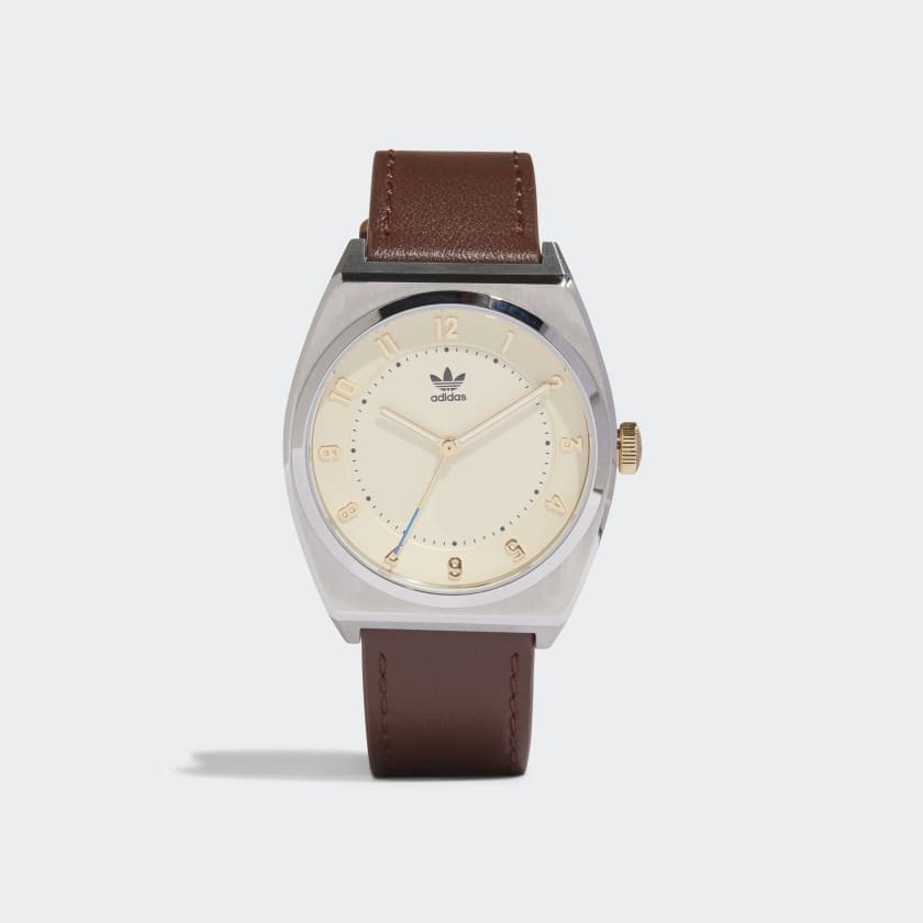 Adidas sales leather watch
