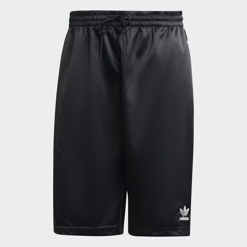 Originals 3-stripe jersey shorts in black shop