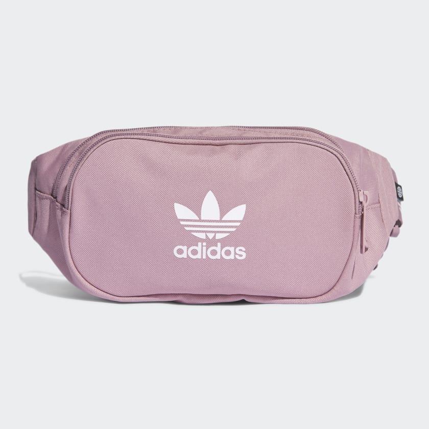 adidas Adicolor Branded Webbing Waist Bag - Purple | Free Shipping with ...