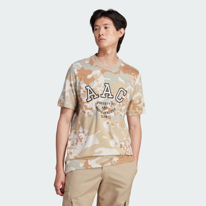 Adidas camo ls tee top