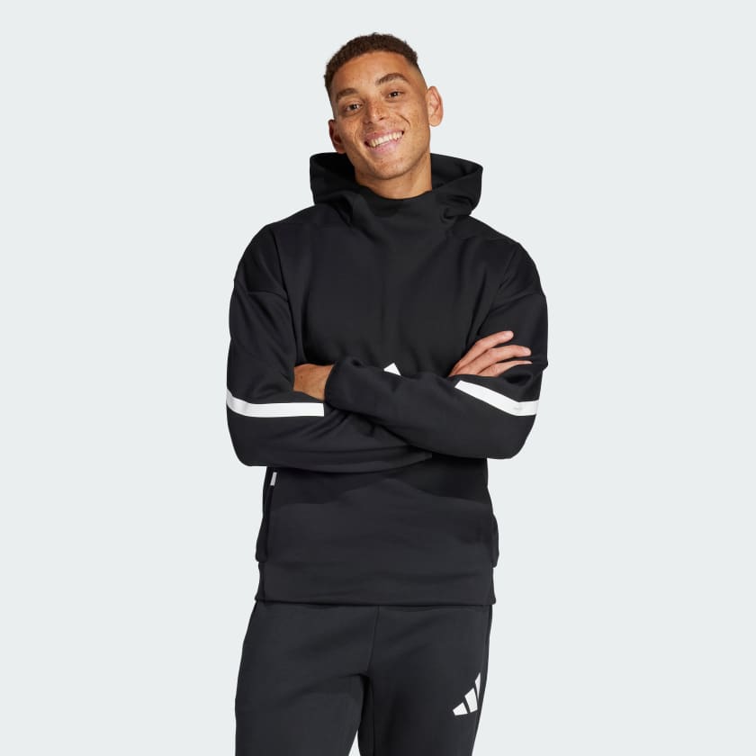 adidas Z.N.E. Hoodie - Black | Free Shipping with adiClub