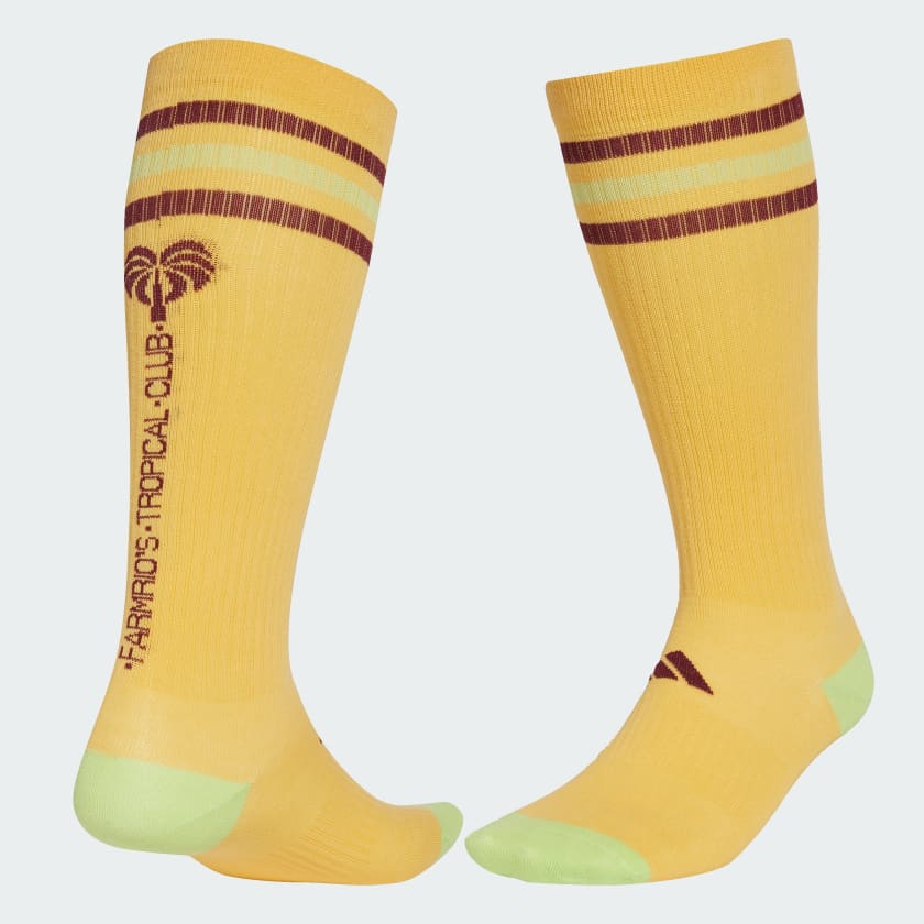 adidas x FARM Socks - Yellow | Free Shipping with adiClub adidas x FARM Socks - Yellow | Free Shipping with adiClub