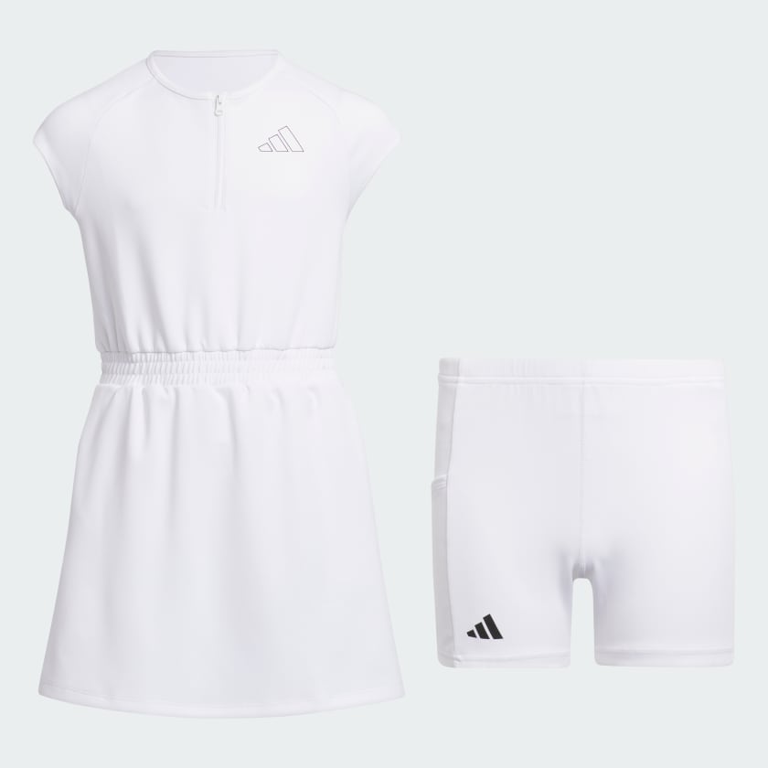 adidas Girls Sport Kleid WeiB adidas Austria