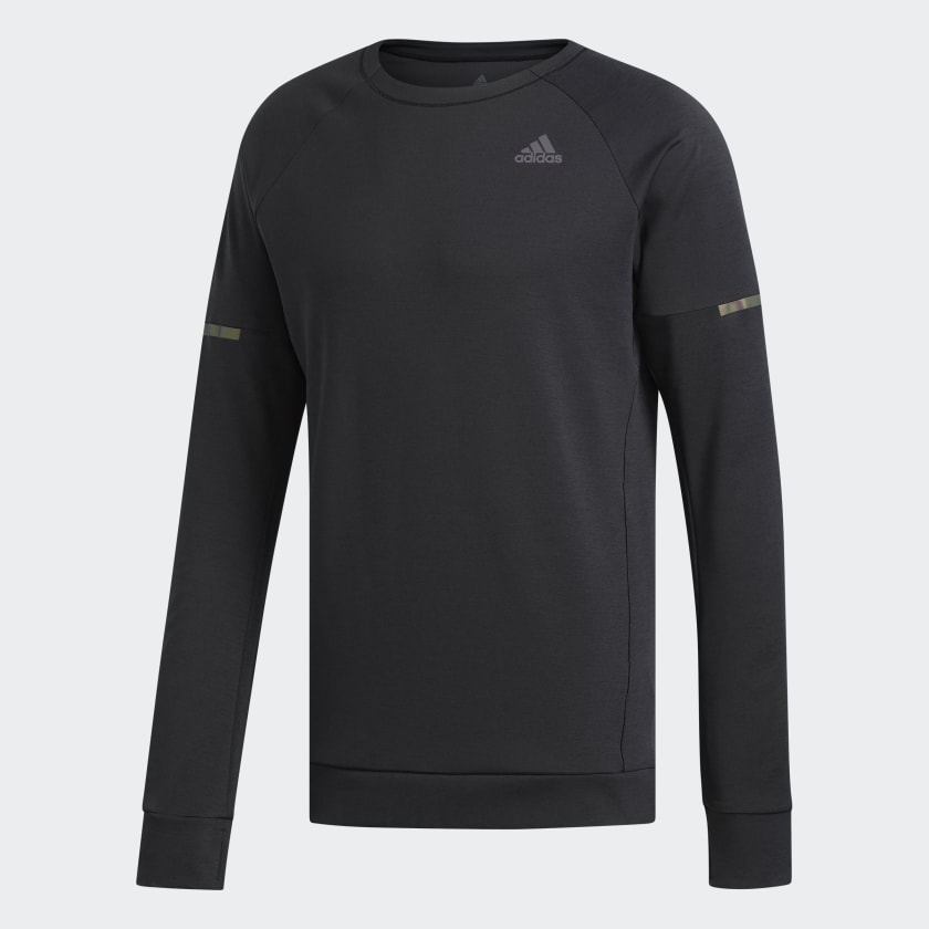 Adidas supernova outlet run cru sweatshirt