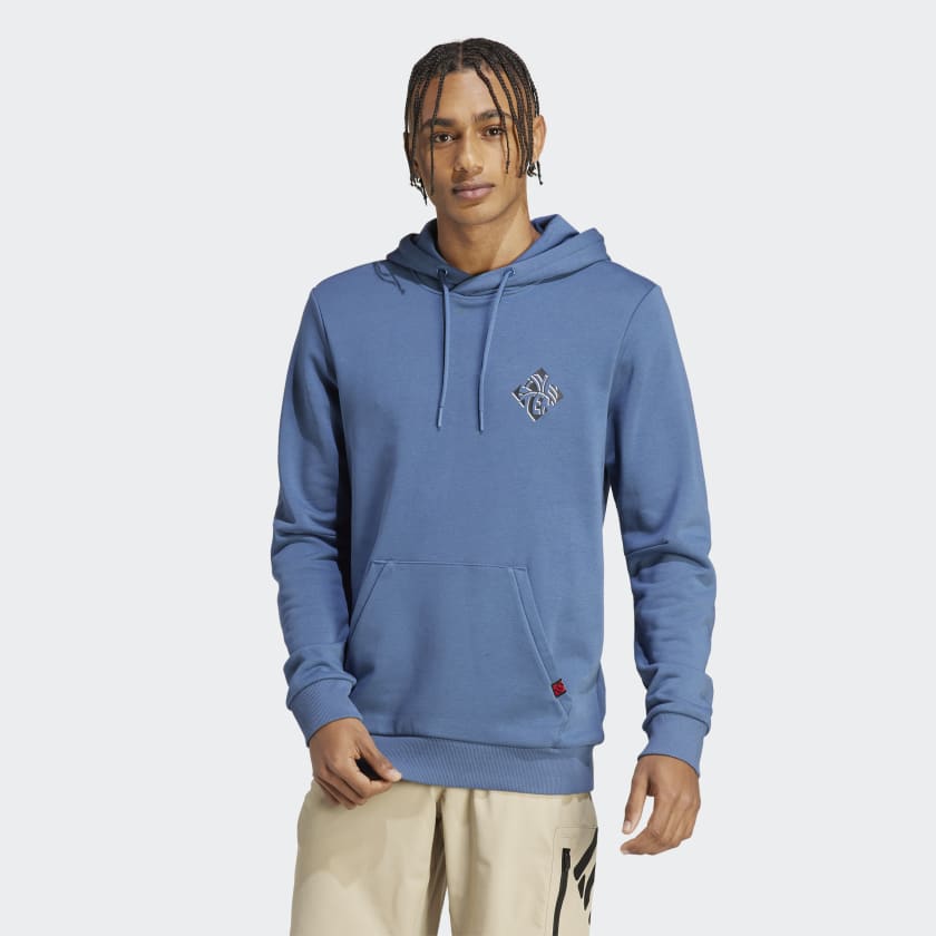 Nike Men's LeBron Pullover Hoodie, Blue, Size: XL, Fleece