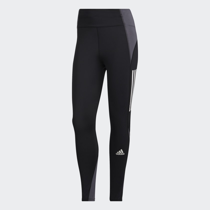 adidas Own The Run Block 7 8 Running Leggings Black adidas Thailand