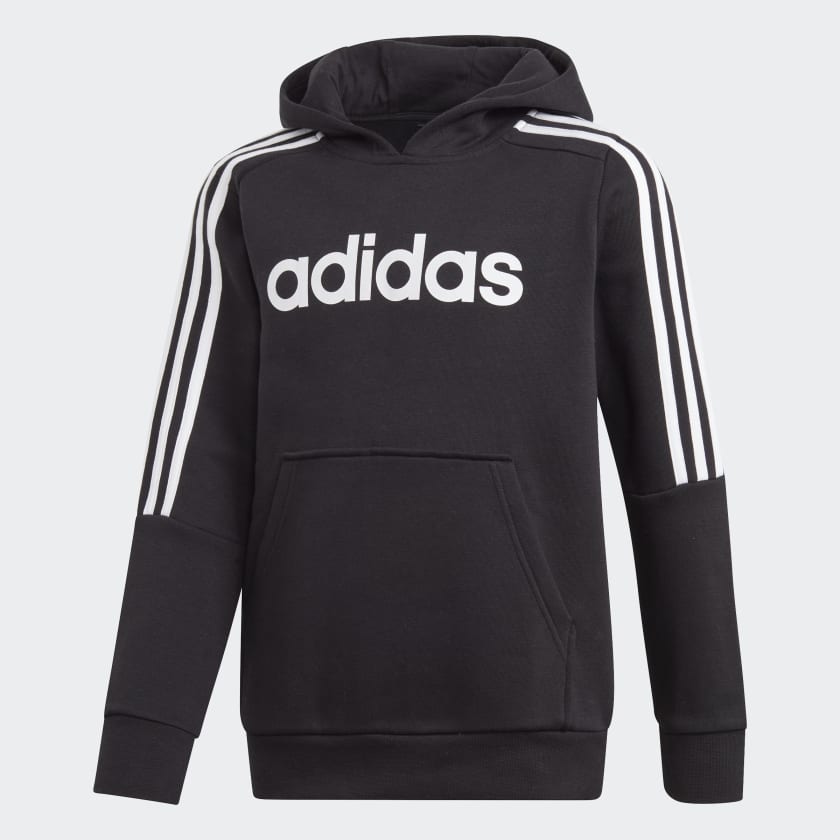adidas 3 Stripes Hoodie Black adidas Australia