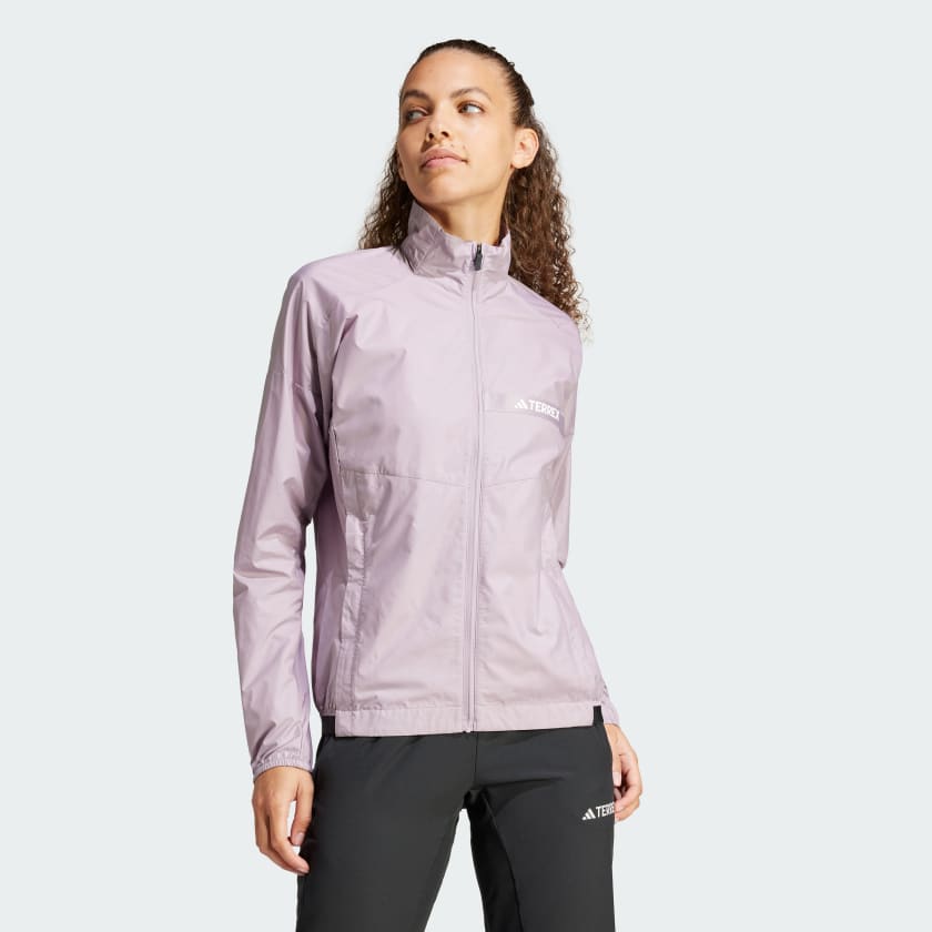 adidas Terrex Multi Wind Jacket Purple Free Shipping with adiClub adidas Canada