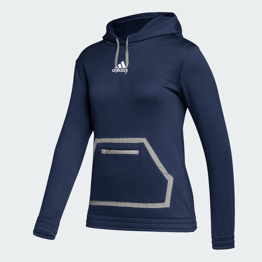 adidas Team Issue Pullover Hoodie Blue Free Shipping with adiClub adidas US