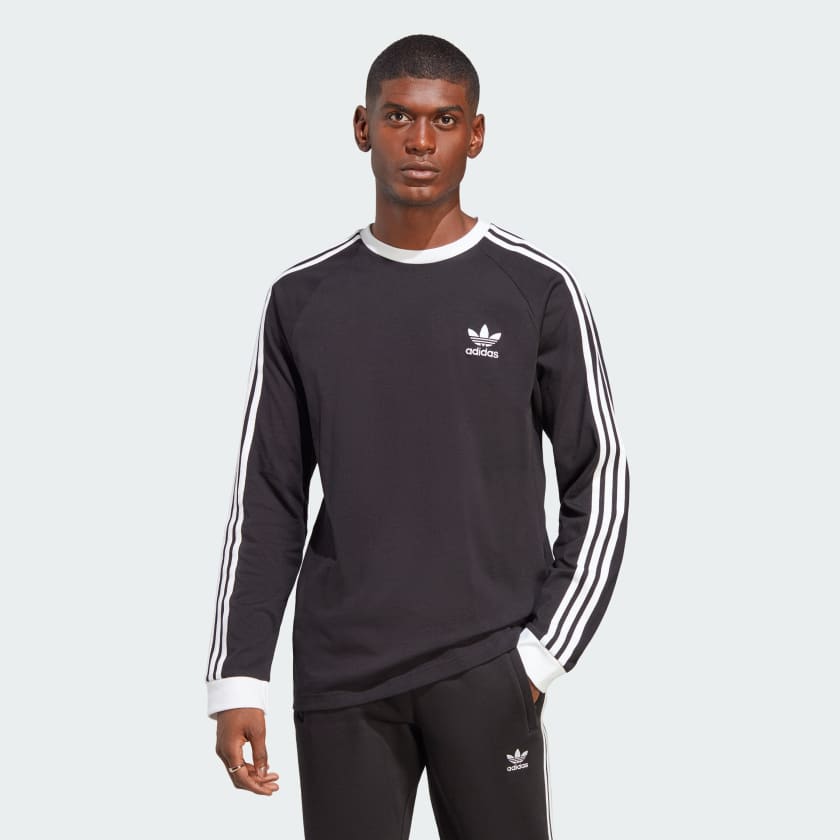 Polo manga deals larga adidas