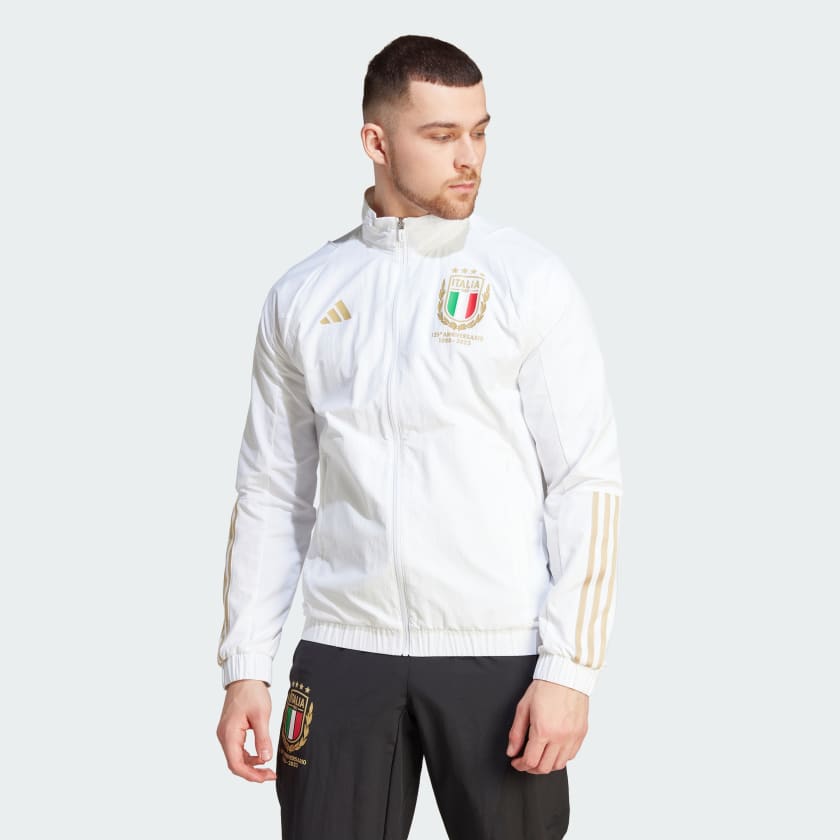 adidas Italy Anniversary Jacket - White | Men's | adidas US