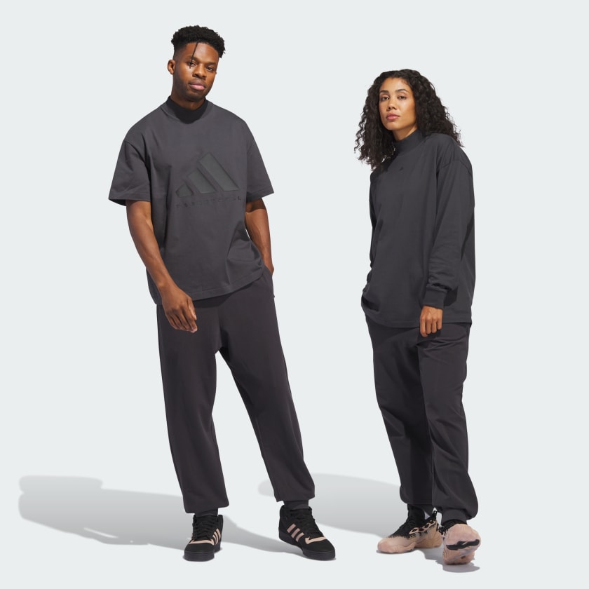 Adidas basketball shop track pants