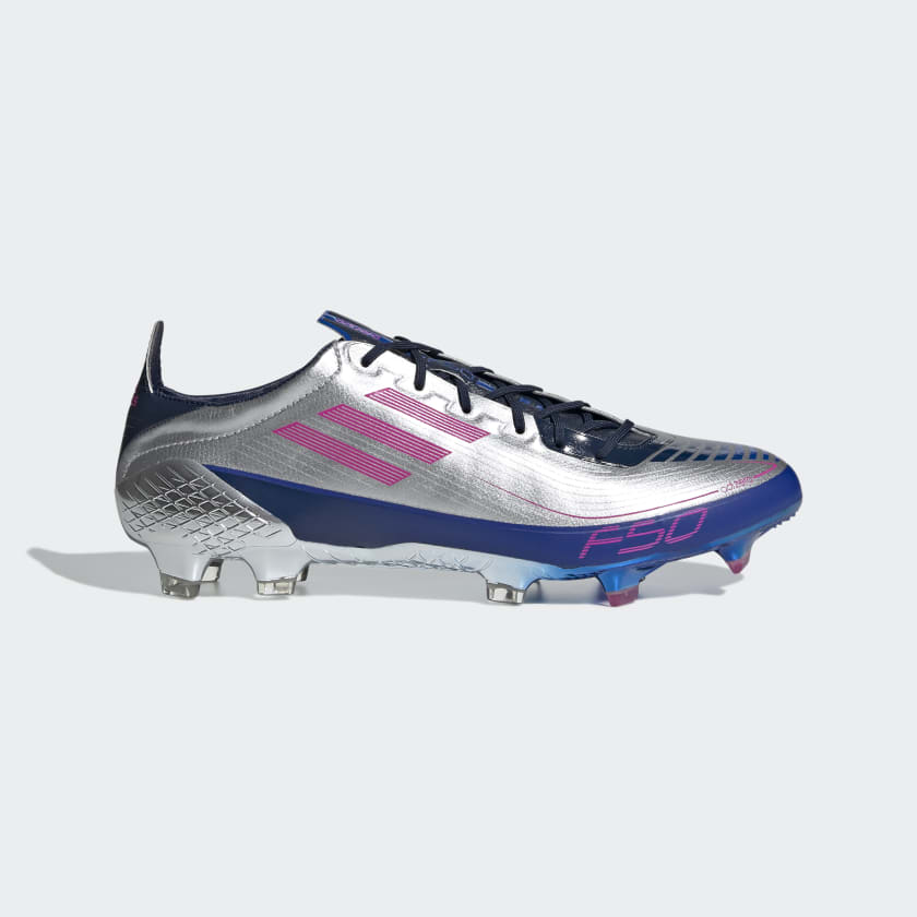 F50 Ghosted Firm Ground Soccer Cleats Silver | Men's Soccer | adidas US
