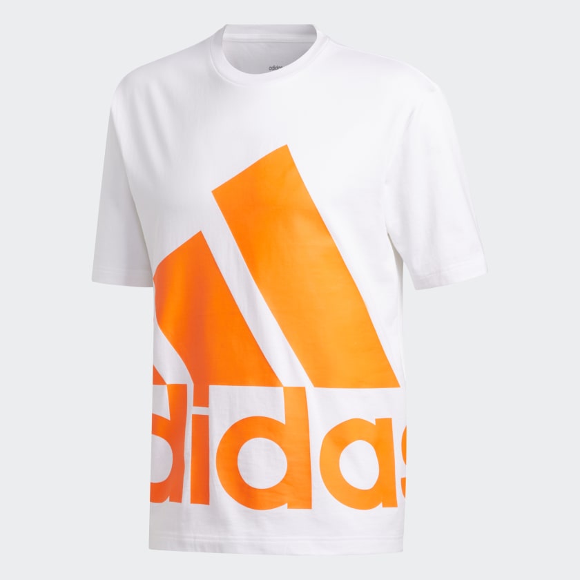 Large logo tee adidas deals