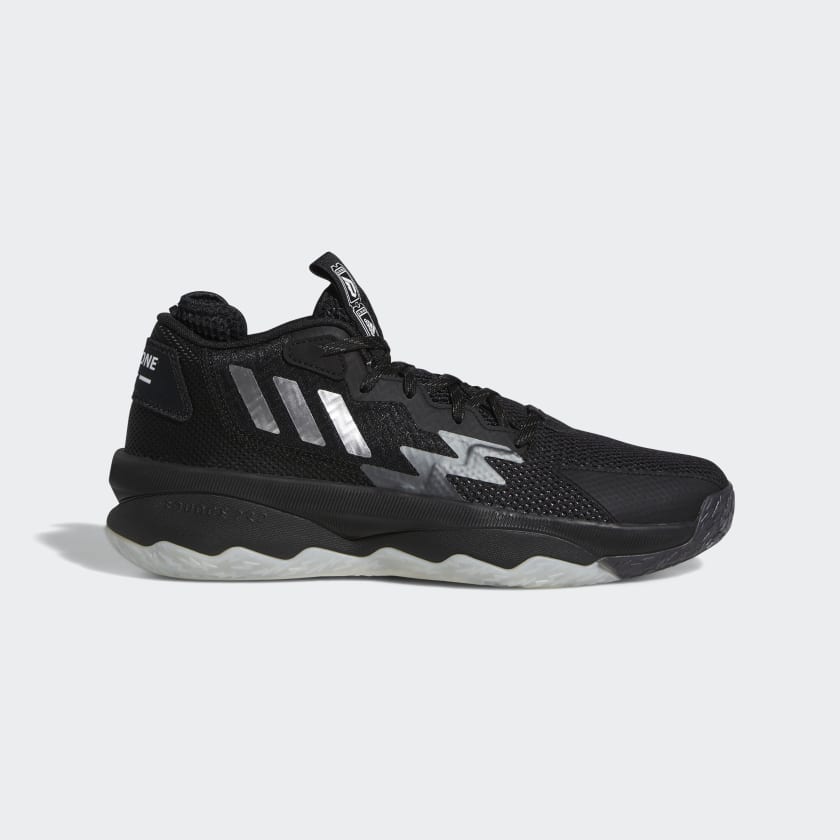 Dame 8 Shoes - Black Unisex Basketball adidas US