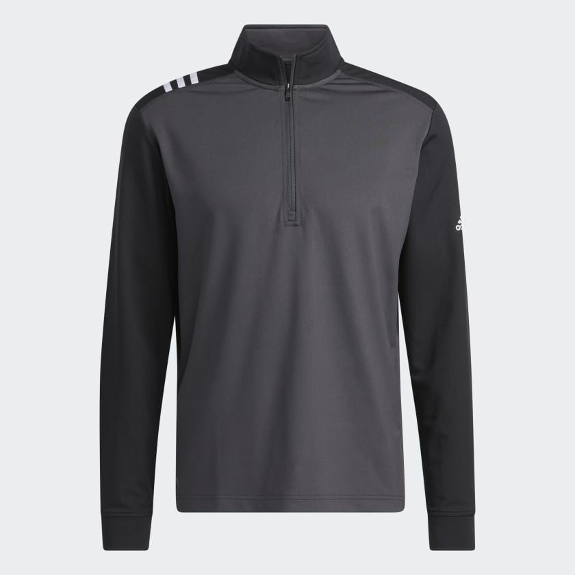 adidas Advantage Half Zip Golf Pullover Grey adidas Finland