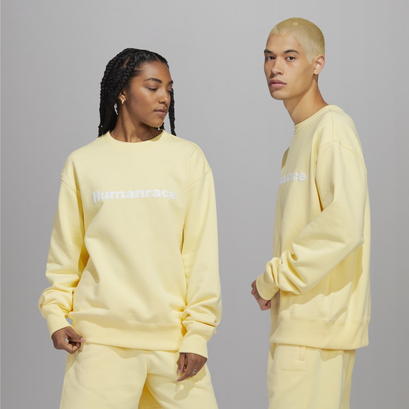 Pharrell Williams Basics Crew Sweatshirt (Gender Neutral) - Yellow