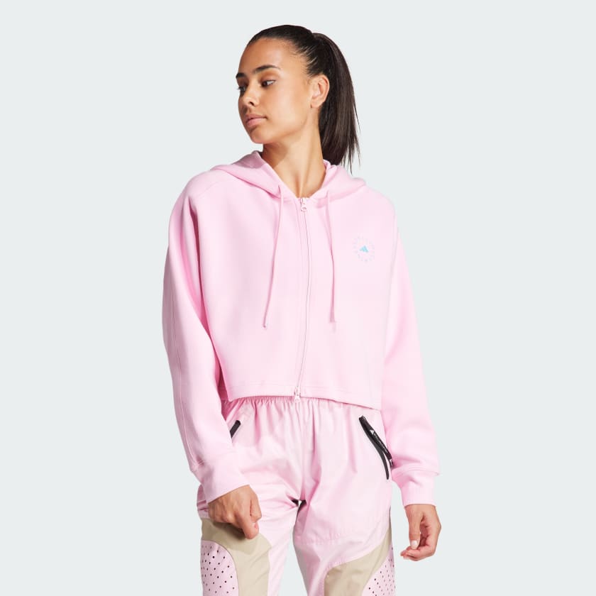 Adidas kapuzenjacke on sale rosa