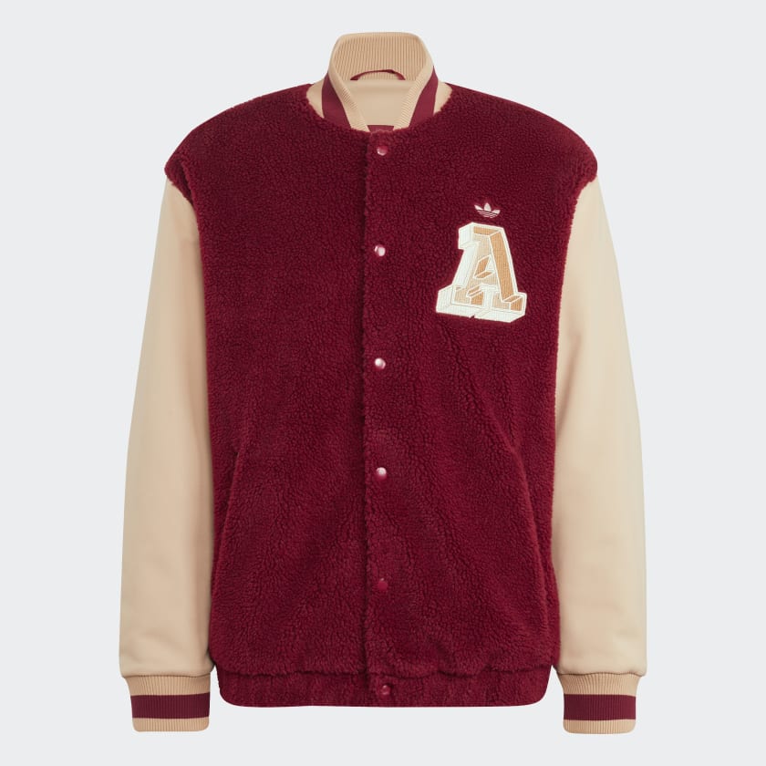 Adidas originals badge varsity jacket store