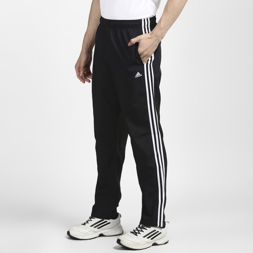 Buy ADIDAS Stripes Cotton Regular Fit Mens Track Pants  Shoppers Stop