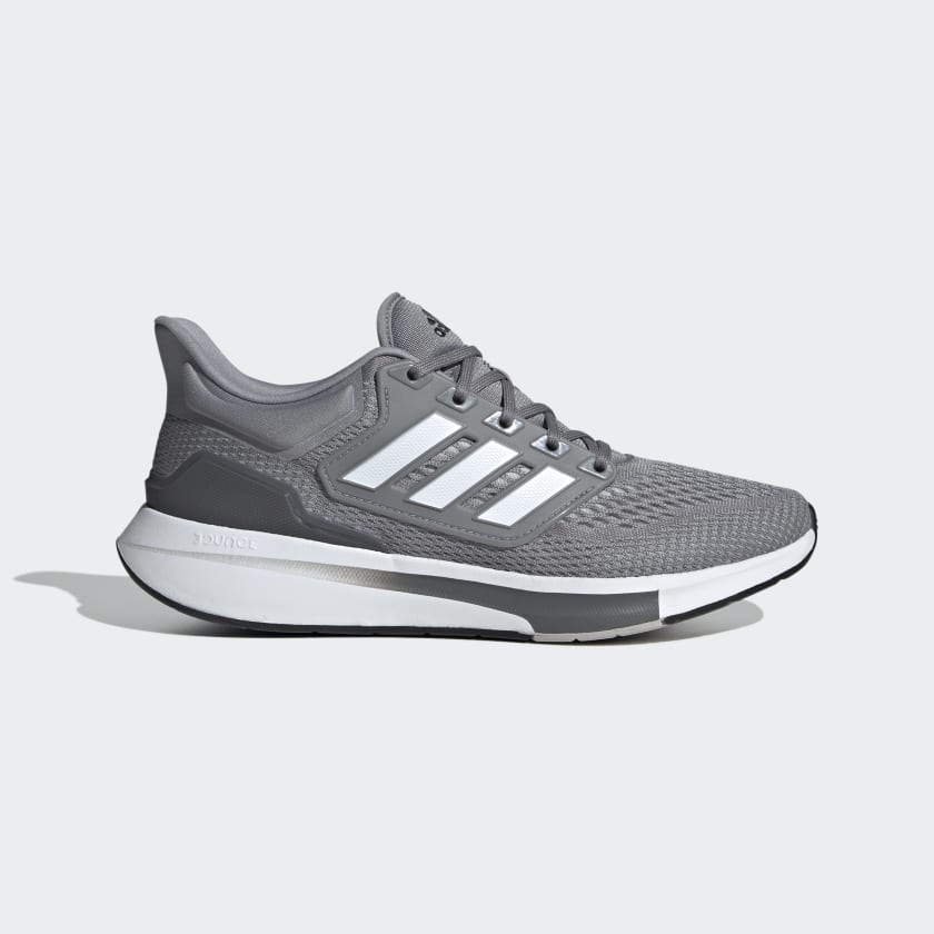 Gray adidas online running shoes