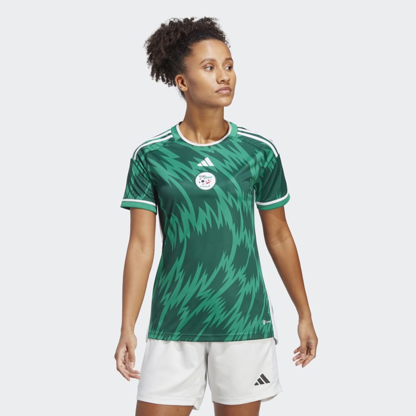 Maillot Extérieur équipe féminine Algérie 23 - Vert adidas | adidas  Switzerland