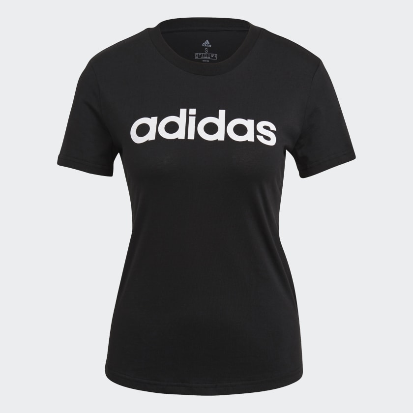 Overgang Beroep Indica adidas LOUNGEWEAR Essentials Slim Logo T-shirt - zwart | adidas Belgium