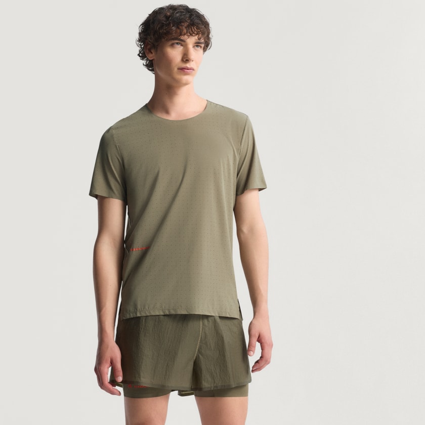 adidas Adi365 H.Koumori Running Tee - Green | Free Shipping