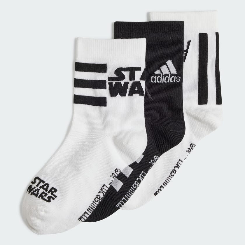 adidas Star Wars Kids Socken, 3 Paar - Weiß | adidas Austria