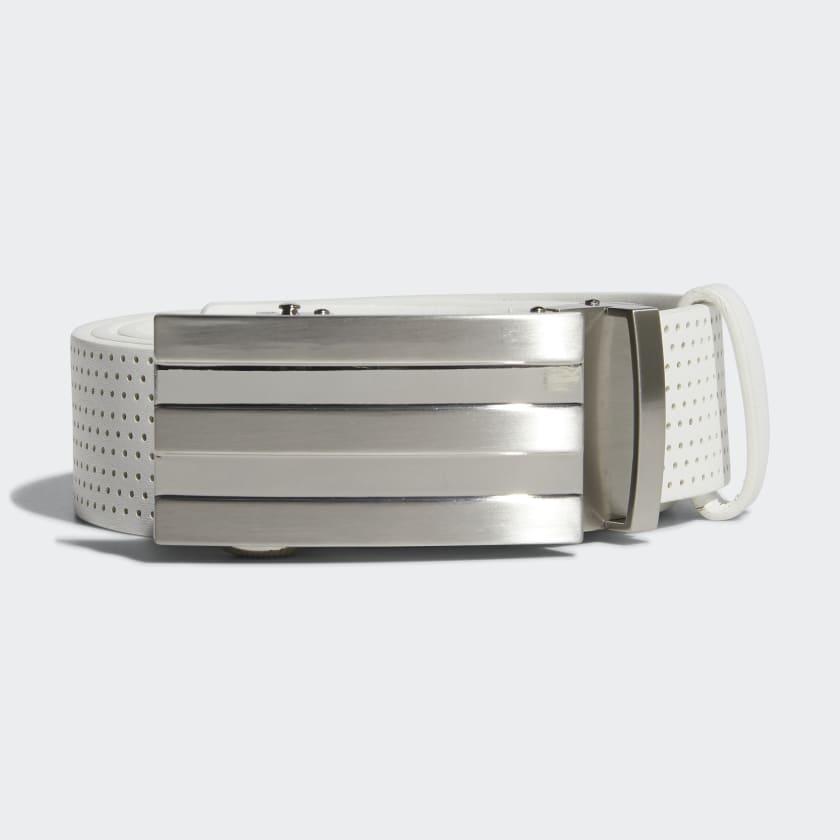 adidas 3 Stripes Polyurethane No Hole Belt White adidas Singapore
