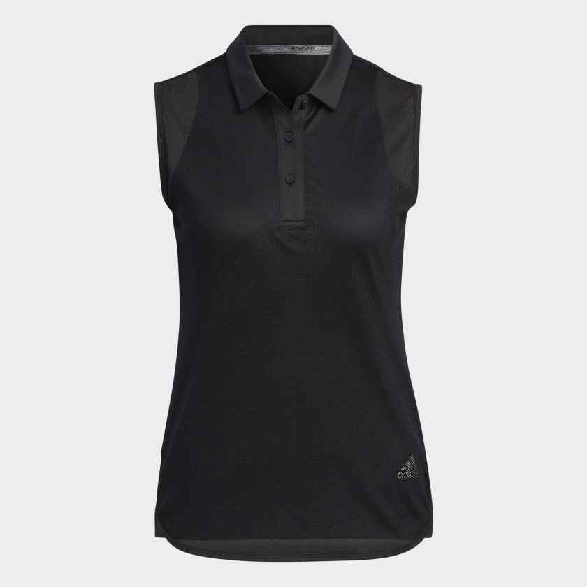 Adidas women's discount sleeveless golf shirt