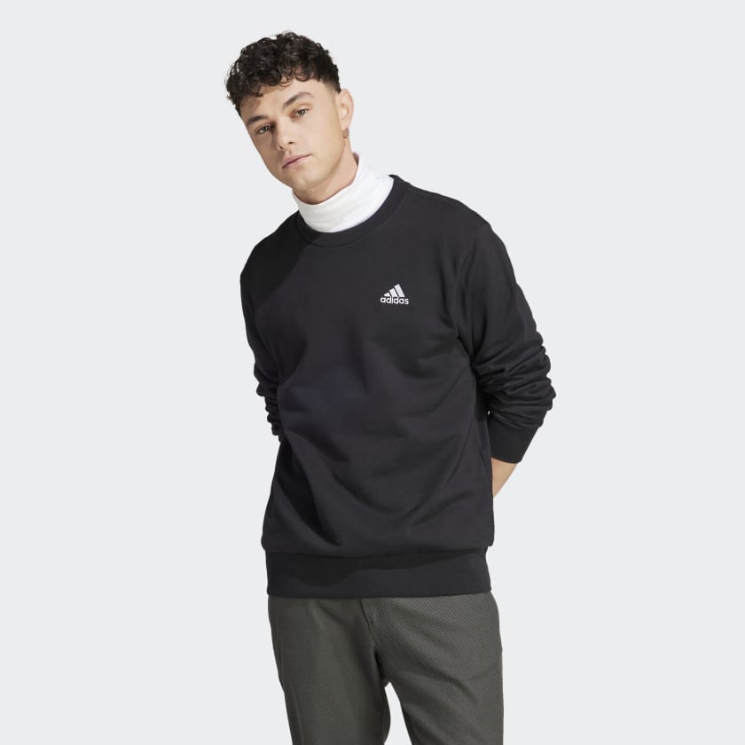 adidas Essentials French Terry Embroidered Small Logo Sweatshirt ...