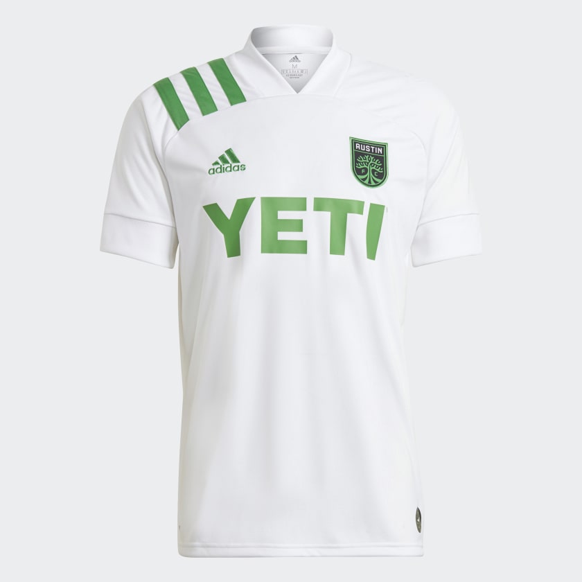 adidas Austin FC 21 22 Away Jersey White Men s Soccer adidas