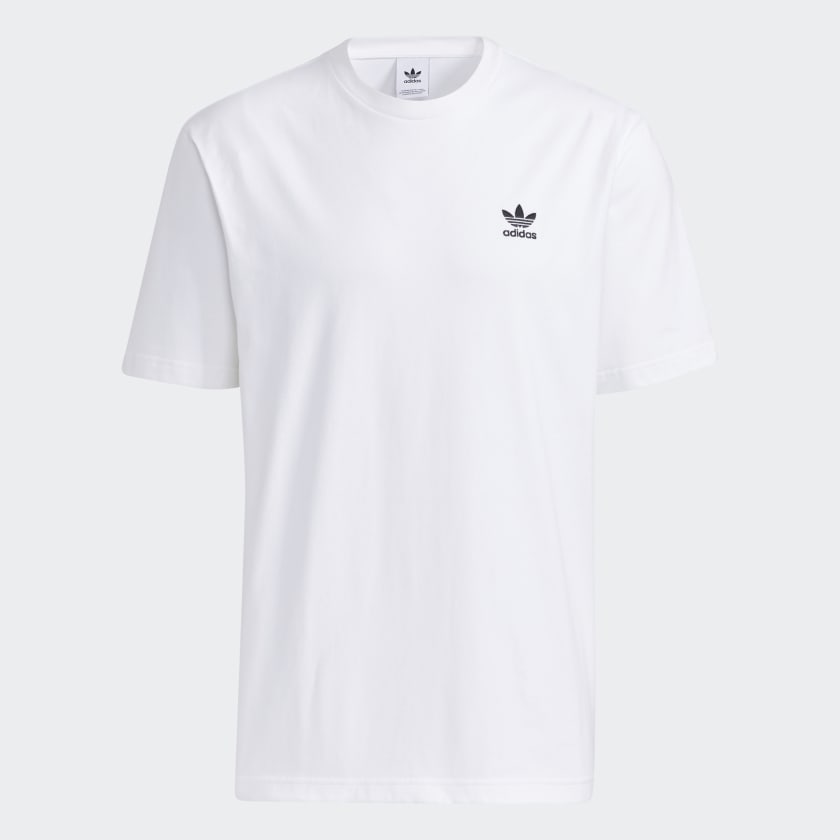 adidas Trefoil Boxy Tee with Front and Back Print - White | adidas Malaysia