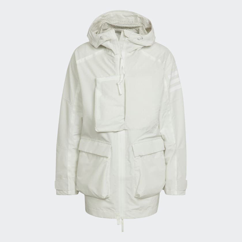 adidas TERREX XPLORIC RAIN.RDY CITY JACKET - White | Free