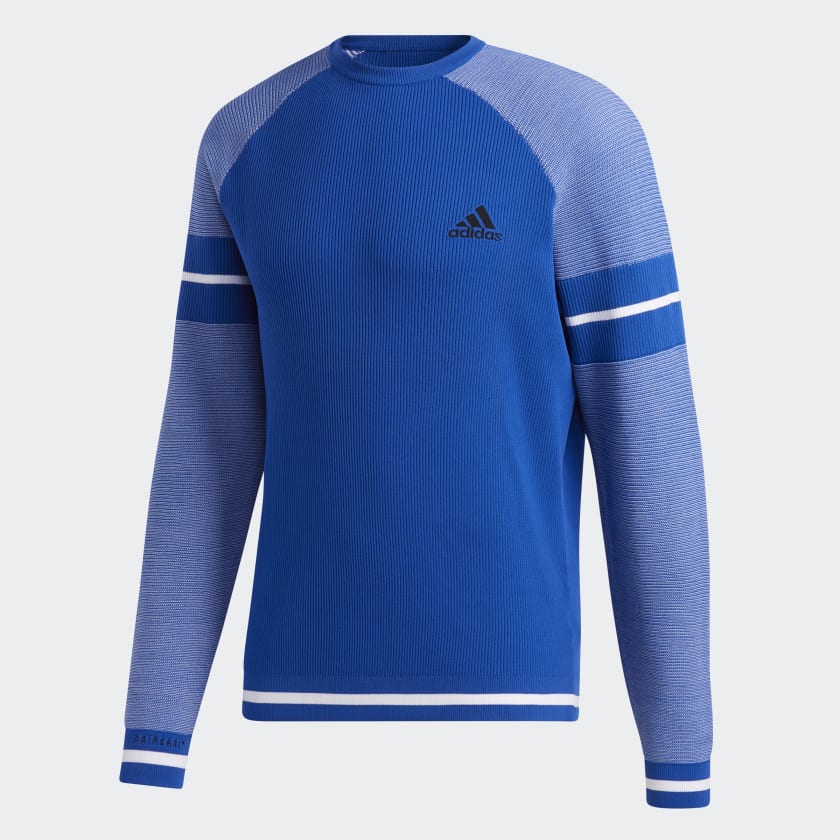 adidas Golf Sport Sweater Blue adidas New Zealand