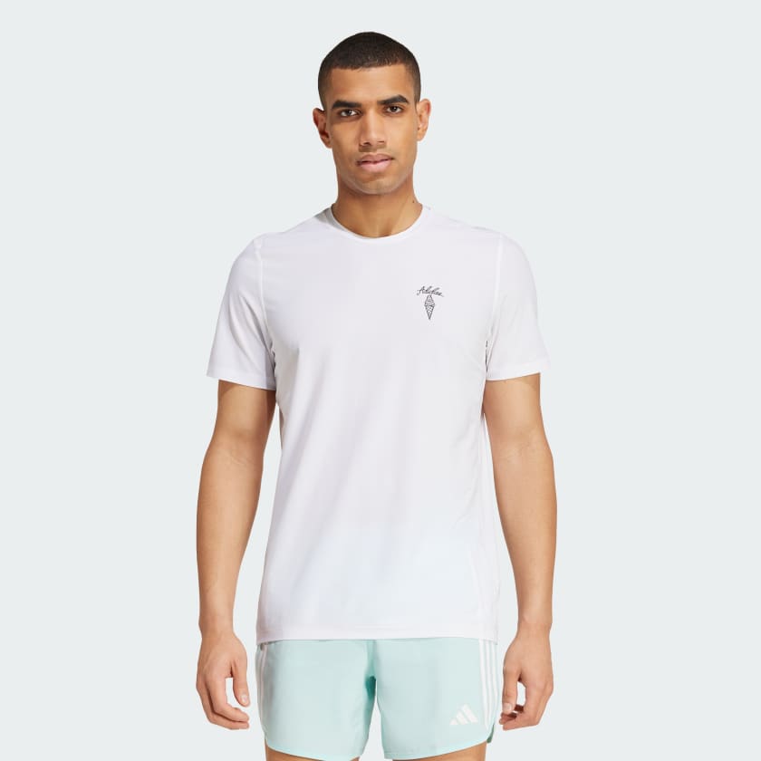 adidas Running Ice Cream Graphic Tee White adidas Malaysia